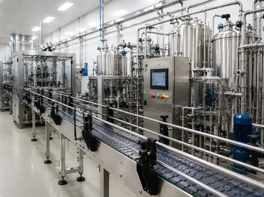 Food processing equipment hygiene inspection